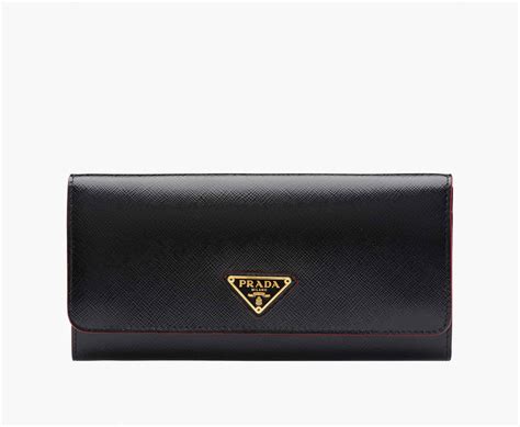 prada wallets womens|Prada wallet price list.